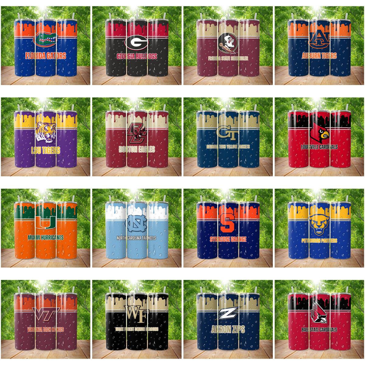 23 College Drip Tumbler Wrap Designs Bundle JPG