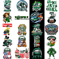 Load image into Gallery viewer, 48 New York Jets V2 Football Designs Bundle PNG
