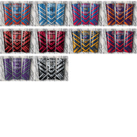 Load image into Gallery viewer, 30 Basketball Teams Glitter Stripe Tumbler Wrap Bundle JPG

