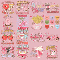 Load image into Gallery viewer, 19 Retro Valentines Designs Bundle Png
