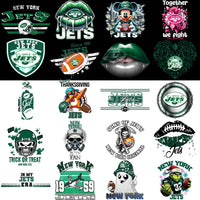 Load image into Gallery viewer, 48 New York Jets V2 Football Designs Bundle PNG
