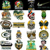 Load image into Gallery viewer, 48 Green Bay Packers V2 Football Designs Bundle PNG
