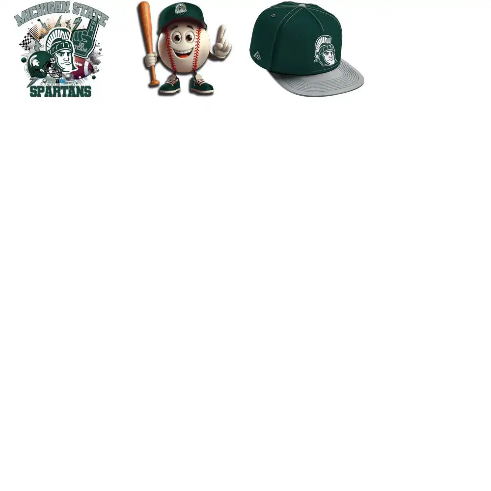 80 Michigan State Spartans Designs Bundle PNG