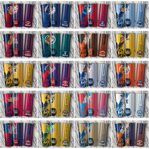 30 Baseball Teams GO Tumbler Wrap Bundle JPG