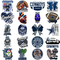 Load image into Gallery viewer, 48 Dallas Cowboys V2 Football Designs Bundle PNG
