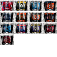 Load image into Gallery viewer, 33 Football Teams Bud V3 Square Tumbler Wrap Bundle JPG
