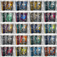 Load image into Gallery viewer, Football Teams Zipper Mascot Tumbler Wrap Bundle JPG
