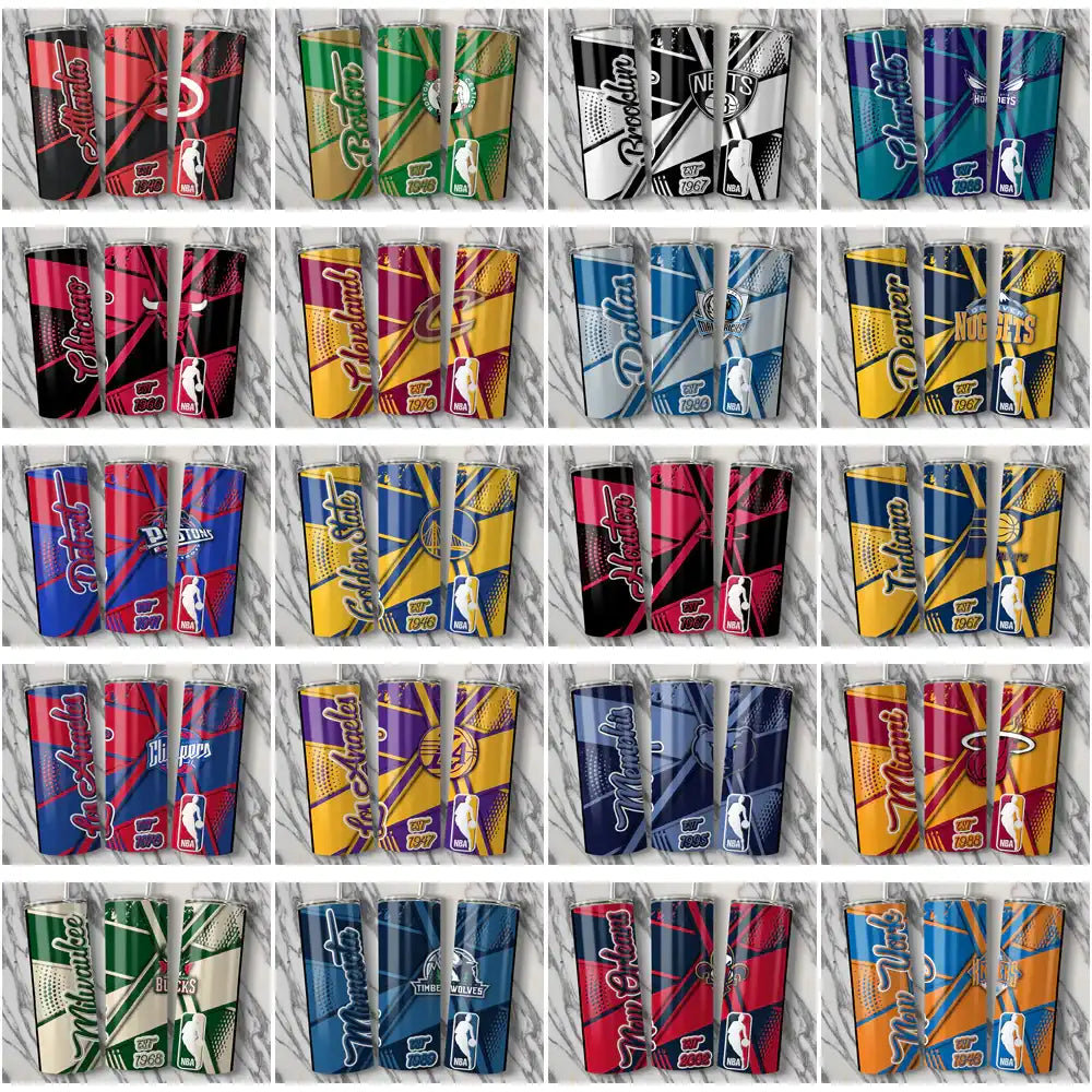 30 Basketball Teams Team Sport Tumbler Wrap Bundle JPG