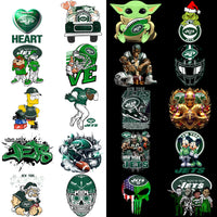 Load image into Gallery viewer, 48 New York Jets V3 Football Designs Bundle PNG
