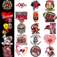 Load image into Gallery viewer, 48 Tampa Bay Buccaneers V3 Football Designs Bundle PNG
