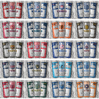 Load image into Gallery viewer, 30 Baseball Teams Budweiser Tumbler Wrap Bundle JPG
