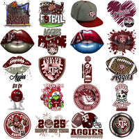 Load image into Gallery viewer, 90 Texas A&amp;M Aggies Designs Bundle PNG
