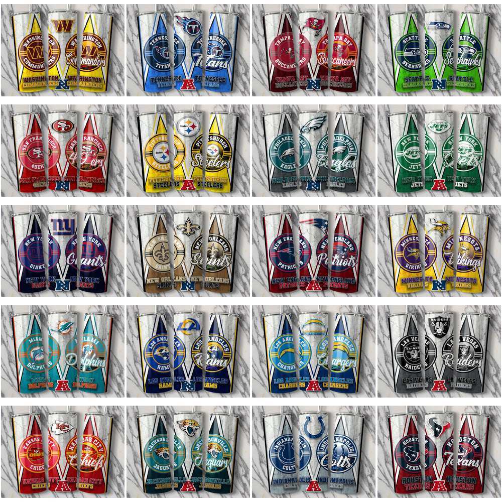 32 Football Teams Sports v1 Tumbler Wrap Bundle JPG