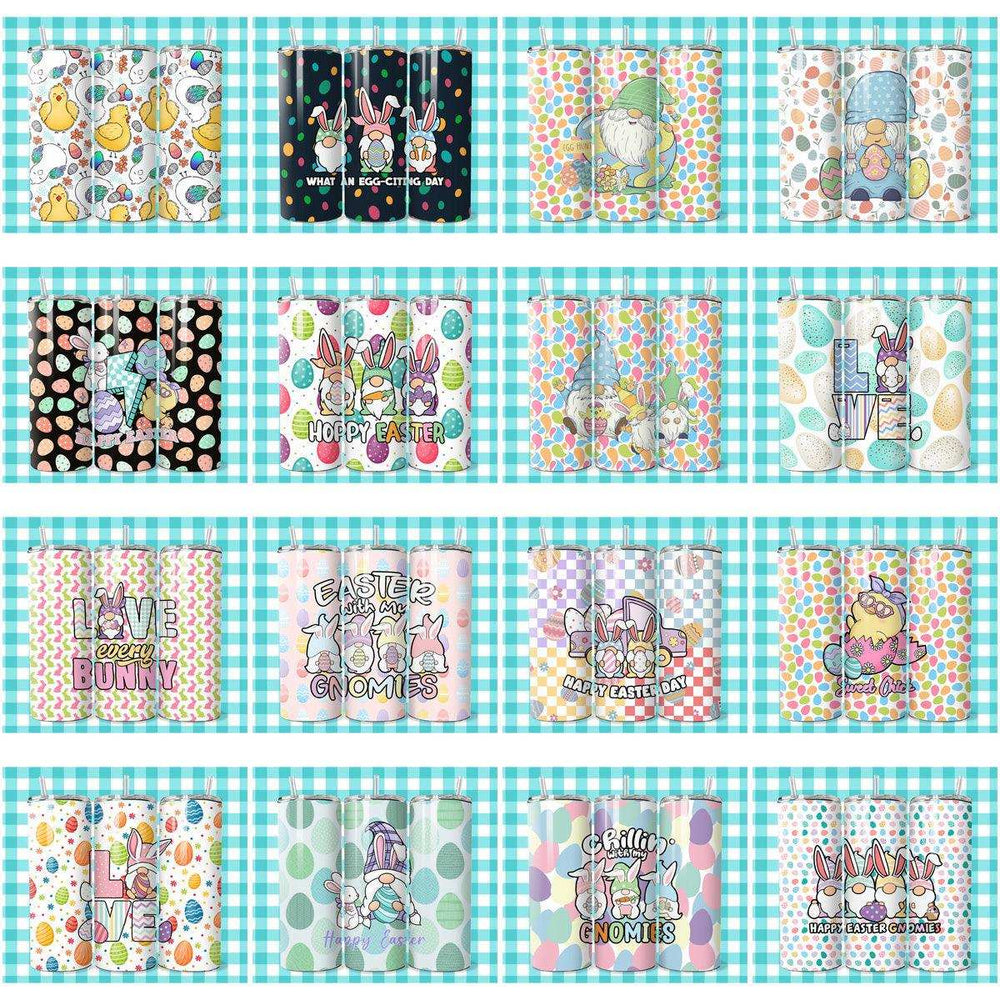 18 Easter Tumbler Wrap Designs Bundle JPG