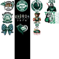 Load image into Gallery viewer, 48 New York Jets V4 Football Designs Bundle PNG
