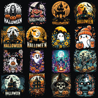 Load image into Gallery viewer, 19 Halloween Designs Bundle PNG
