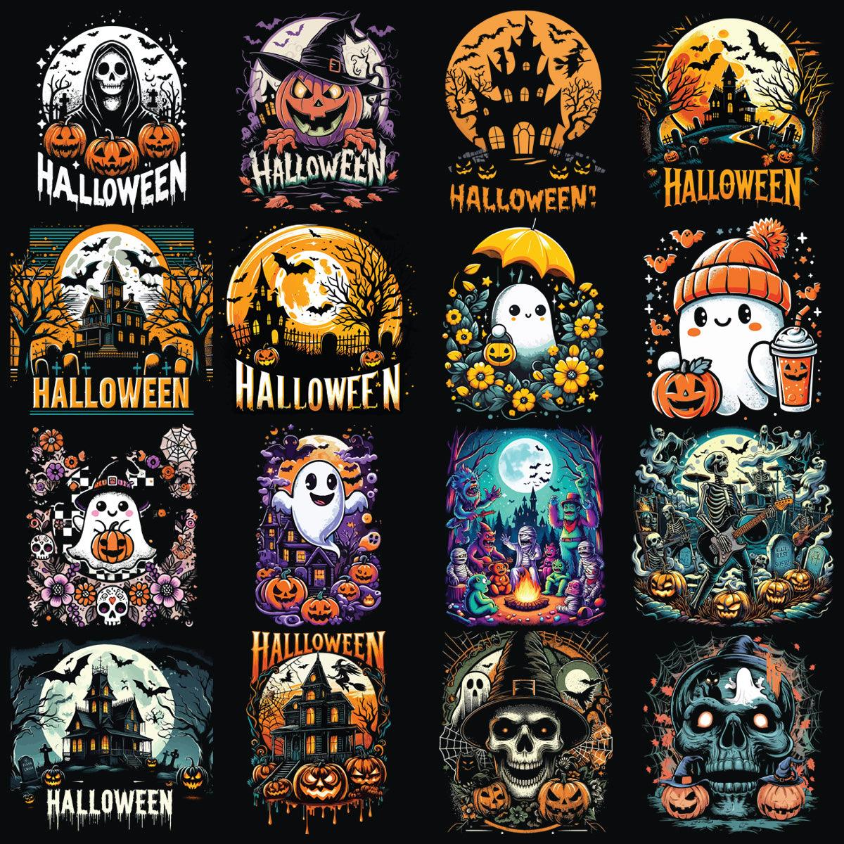 19 Halloween Designs Bundle PNG