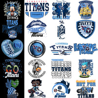 Load image into Gallery viewer, 48 Tennessee Titans V1 Football Designs Bundle PNG
