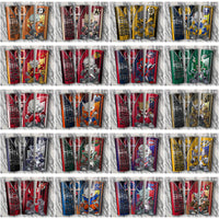 Load image into Gallery viewer, 32 Ice Hockey Teams Zipper Mascot Tumbler Wrap Bundle JPG
