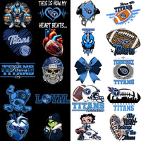 Load image into Gallery viewer, 48 Tennessee Titans V2 Football Designs Bundle PNG
