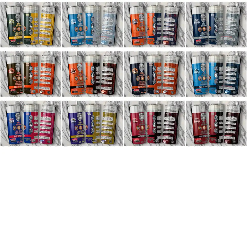 32 Football Teams Hater Guard Tumbler Wrap Bundle JPG