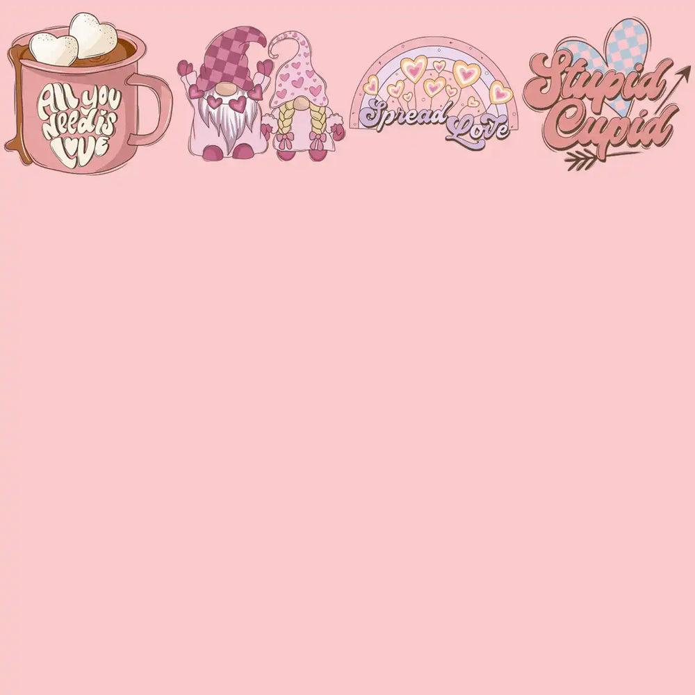19 Retro Valentine Designs Bundle Png