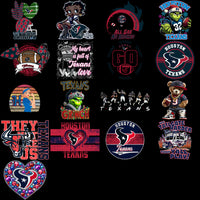 Load image into Gallery viewer, 54 Houston Texans V3 Football Designs Bundle PNG
