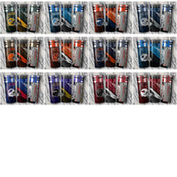 Load image into Gallery viewer, 32 Football Teams BIC Lighter Tumbler Wrap Bundle JPG
