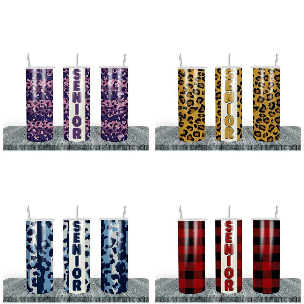 7 Senior Graduates Tumbler Wrap Designs Bundle JPG