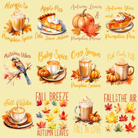 Load image into Gallery viewer, 49 Mega Autumn Fall Designs Bundle PNG
