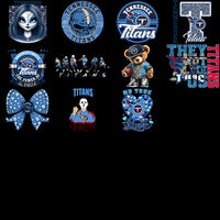 Load image into Gallery viewer, 48 Tennessee Titans V4 Football Designs Bundle PNG
