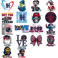 Load image into Gallery viewer, 54 Houston Texans V4 Football Designs Bundle PNG
