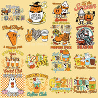 Load image into Gallery viewer, 19 Pumpkin Spice Designs Bundle PNG
