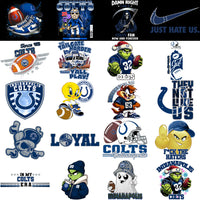 Load image into Gallery viewer, 48 Indianapolis Colts V1 Football Designs Bundle PNG
