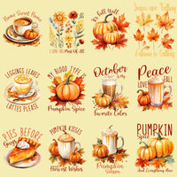 Load image into Gallery viewer, 49 Mega Autumn Fall Designs Bundle PNG
