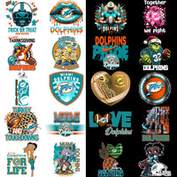 Load image into Gallery viewer, 49 Miami Dolphins V2 Football Designs Bundle PNG
