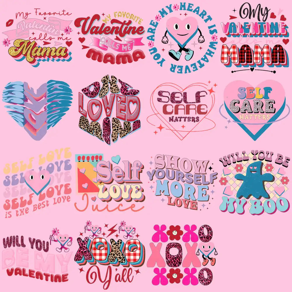 46 The Big Valentine Designs Bundle Png