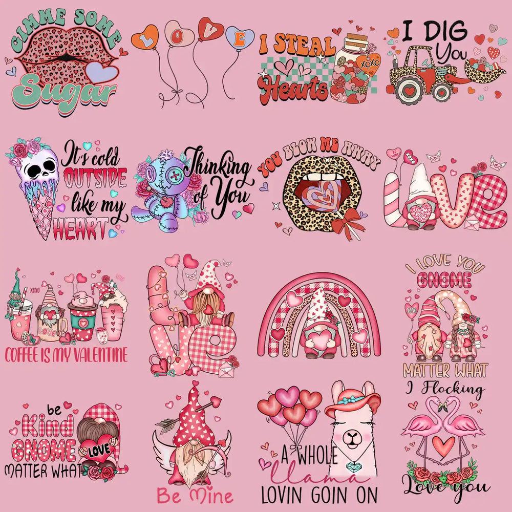 80 The Big Valentine Designs Bundle Png