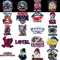 Load image into Gallery viewer, 47 New England Patriots V2 Football Designs Bundle PNG
