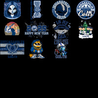 Load image into Gallery viewer, 48 Indianapolis Colts V2 Football Designs Bundle PNG
