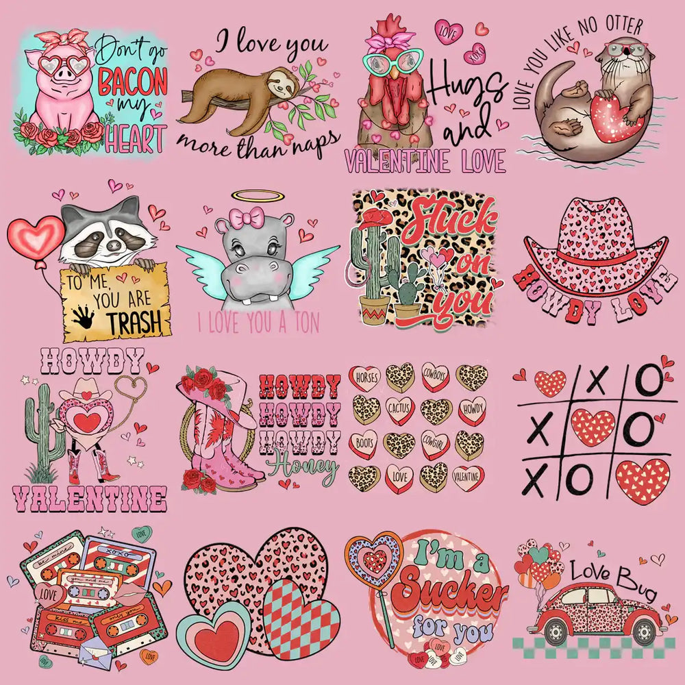 80 The Big Valentine Designs Bundle Png