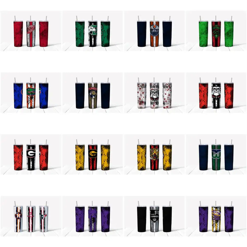 98 Ice Hockey Teams Tumbler Wrap Designs Bundle JPG