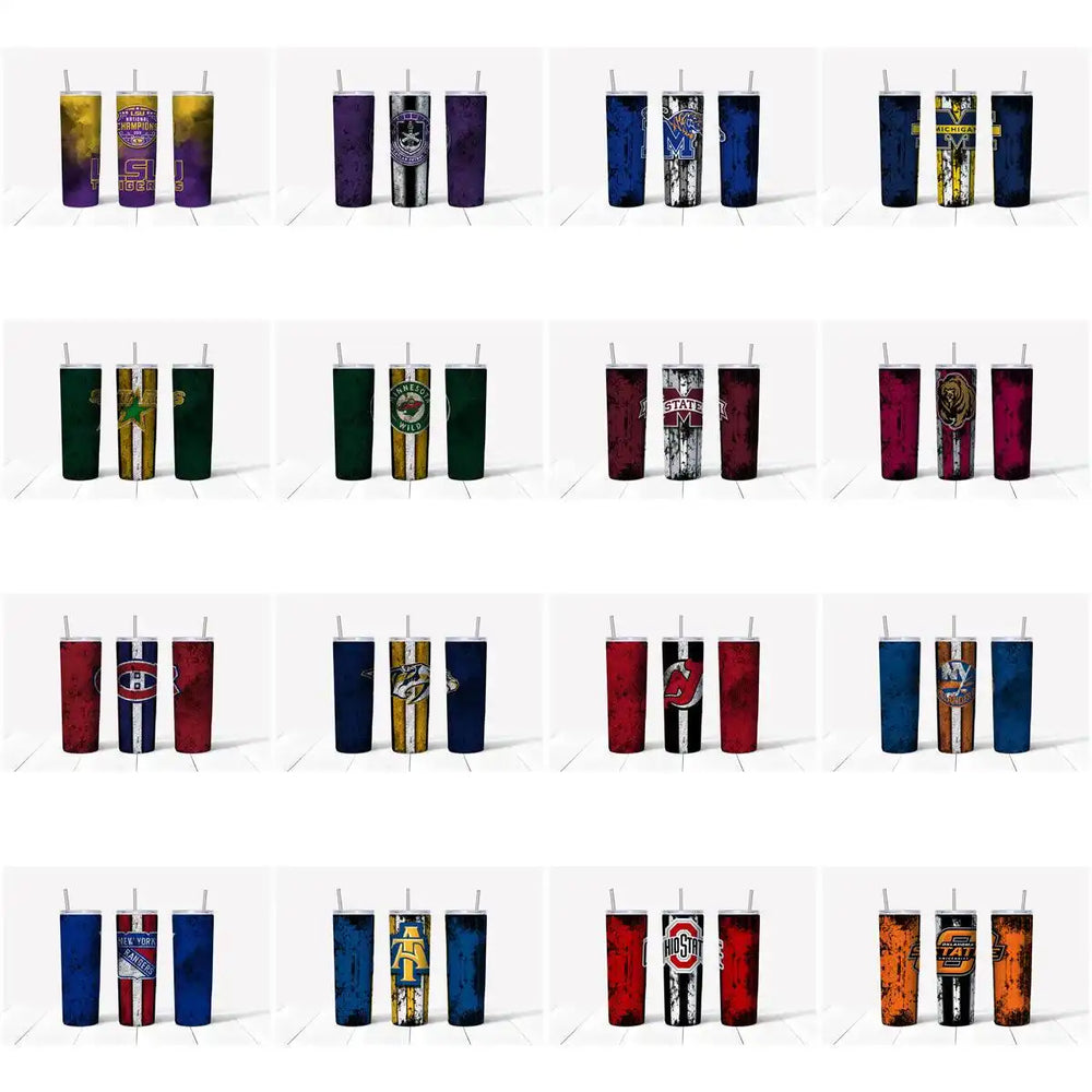 98 Ice Hockey Teams Tumbler Wrap Designs Bundle JPG