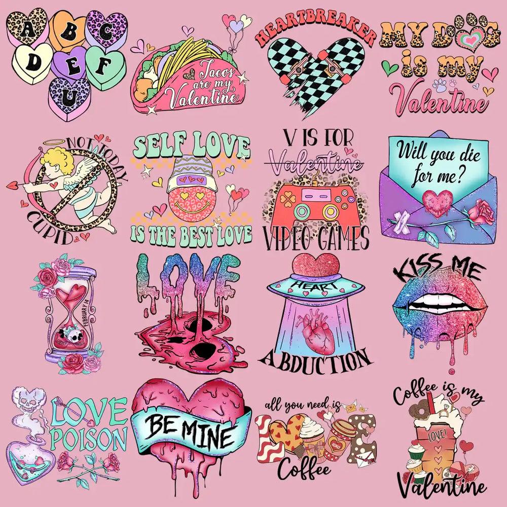80 The Big Valentine Designs Bundle Png