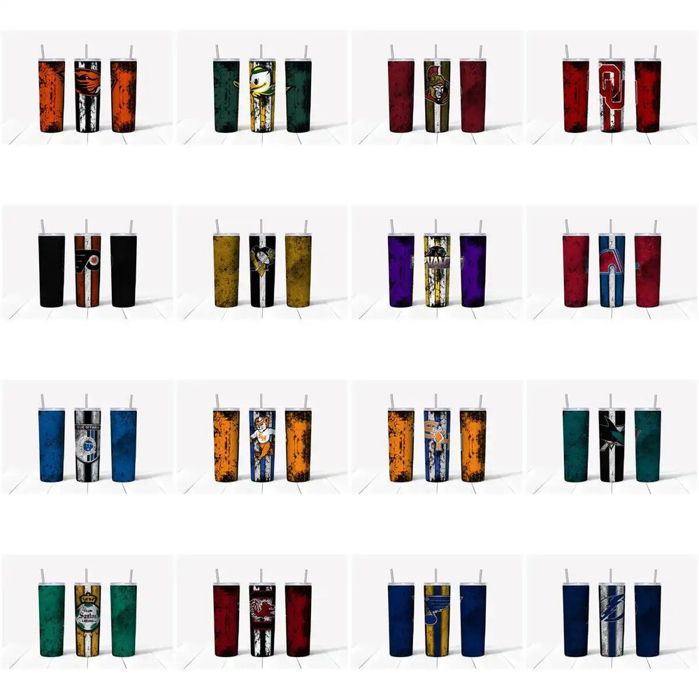 98 Ice Hockey Teams Tumbler Wrap Designs Bundle JPG