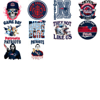 Load image into Gallery viewer, 47 New England Patriots V3 Football Designs Bundle PNG
