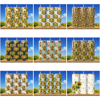 Load image into Gallery viewer, 13 Sunflowers Tumbler Wrap Designs Bundle JPG
