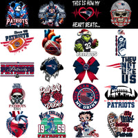 Load image into Gallery viewer, 47 New England Patriots V4 Football Designs Bundle PNG

