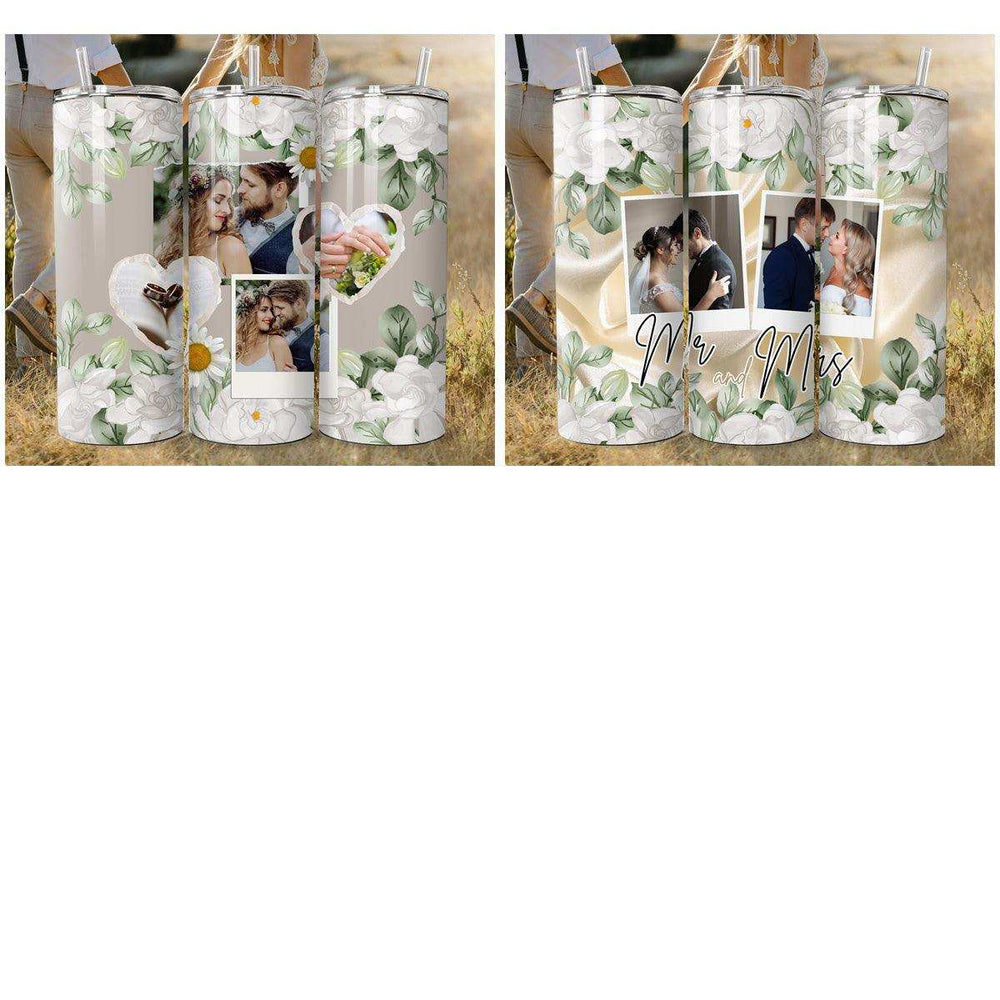 5 Wedding Tumbler Wrap Designs Bundle JPG