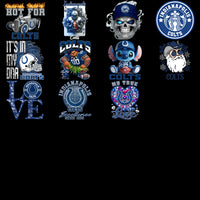 Load image into Gallery viewer, 48 Indianapolis Colts V4 Football Designs Bundle PNG
